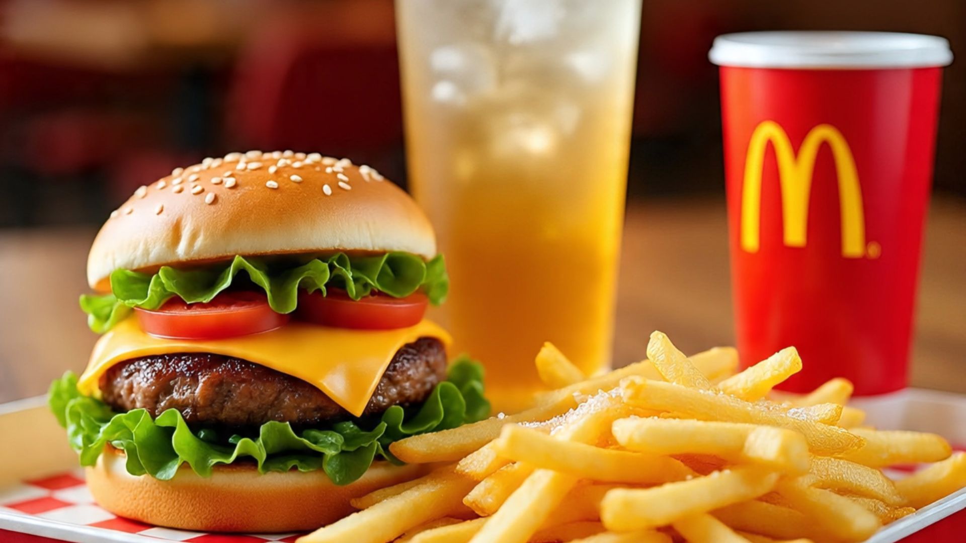 Ilustrasi McDonald's (Meta AI)
